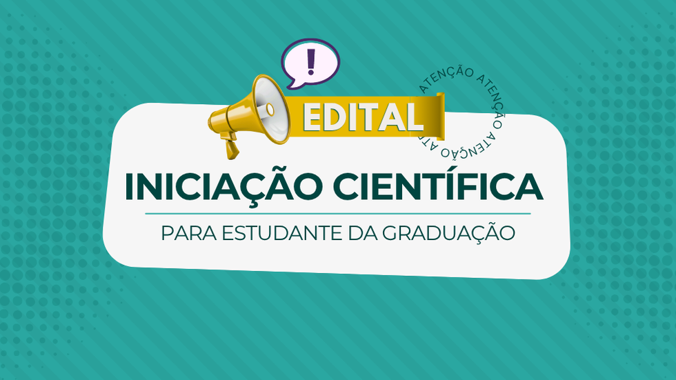 Edital de projeto de iniciação científica